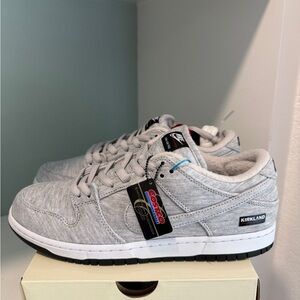 Kirkland Signature x Nike Dunk Pro SB Low Grey Fog Costco NEW NIB Women’s 7